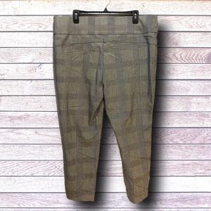 Apt 9 Plus Houndstooth Stretch Dress Pant SZ 18W